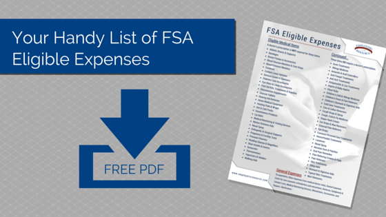 Eligible Expenses for FSAs